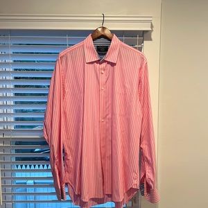 Charles Tyrwhitt -Dress Shirt - Pink/White Stripe